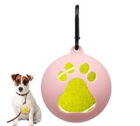 Perro Porta Pelotas de Tenis,Soporte para pelotas de tenis de silicona | Prácticas herramientas de entrenamiento para perros, accesorio de correa para perros manos libres para entrenamiento, pelota de