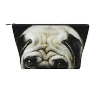 Perro Pug, Bolsa de artículos de tocador Bolsa de Maquillaje Bolsa de cosméticos Bolsa de artículos de tocador de Viaje portátil