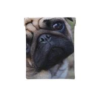 Perro Pug Gracioso Mírate, Squeeze Top Wallet Bolsa de Almacenamiento para Mujer Monedero pequeño Bolsa de Cambio
