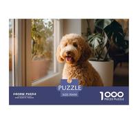 Perro Puzzle 1000 Piezas Mascota Adorable - Colección Artística, Experiencia Zen En Casa, Packaging Cuidado, Póster, 70x50cm/1000pcs