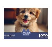 Perro Puzzle 1000 Piezas Mascota Adorable - Colección Artística, Experiencia Zen En Casa, Packaging Cuidado, Póster, 38x26cm/1000pcs