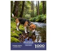 Perro Puzzle 1000 Piezas Mascota Adorable - Colección Artística, Experiencia Zen En Casa, Packaging Cuidado, Póster, 70x50cm/1000pcs