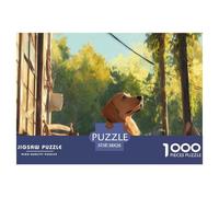Perro Puzzle 1000 Piezas Mascota Adorable - Colección Artística, Experiencia Zen En Casa, Packaging Cuidado, Póster, 38x26cm/1000pcs