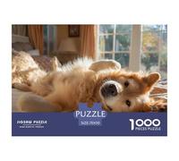 Perro Puzzle 1000 Piezas Mascota Adorable - Colección Artística, Experiencia Zen En Casa, Packaging Cuidado, Póster, 70x50cm/1000pcs