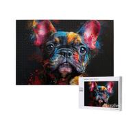 Perro Puzzle 3000 Piezas Adultos, 122x81cm Gran Formato Puzzle Color Patrón Diseño, Jigsaw Adultos DIY Artesanía con Embalaje de Caja de Regalo, Home Room Wall Decor, Regalo Mujer Hombre, Model158