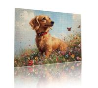 Perro Puzzle Adultos 2000 Piezas Desafiando lo Imposible Rompecabezas Mariposa Jigsaw Puzzles Adecuado para Adultos y a Partir de 7 AñOs Niños para Entretener o Decoración y Regalos 70x99cm t-144