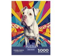Perro Puzzle Imposible,desafío para Adultos Entretenimiento Creativo 1000 Piezas Obra De Arte De Juego De para Adultos, Regalos A Partir De 14 Años 70x50cm/1000pcs