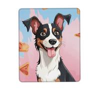 Perro Rat Terrier Alfombrilla De Ratón Antideslizante Mousepad Lavable Alfombrilla De Escritorio para Gaming Ordenador Hogar 25X30Cm