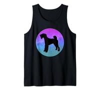 Perro Raza Airedale Terrier Galaxia Espacio Camiseta sin Mangas