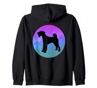 Perro Raza Airedale Terrier Galaxia Espacio Sudadera con Capucha
