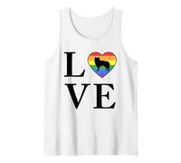 Perro Raza Alaskan Malamute Palabra Amor Tipografía Retro Camiseta sin Mangas