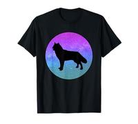 Perro Raza Inuit del Norte Galaxia Espacio Camiseta