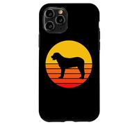 Perro Raza Rafeiro Do Alentejo Perro Silueta Retro Carcasa para iPhone 11 Pro