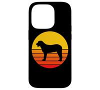 Perro Raza Rafeiro Do Alentejo Perro Silueta Retro Carcasa para iPhone 14 Pro