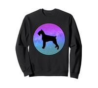 Perro Raza Schnauzer gigante Galaxia Espacio Sudadera