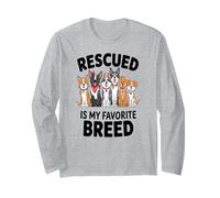 Perro Rescatado Es Mi Raza Favorita Refugio Amor Manga Larga