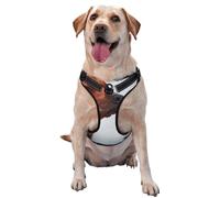 Perro Rhodesian Ridgeback,Arnés para Mascotas, arnés Reflectante Ajustable para Perros,XL