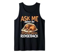 Perro Rhodesian Ridgeback Camiseta sin Mangas