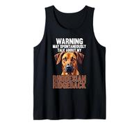 Perro Rhodesian Ridgeback Camiseta sin Mangas