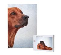 Perro Rhodesian Ridgeback,Rompecabezas de Madera de 1000 Piezas para Adultos y Adolescentes.