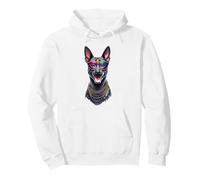 Perro Ridgeback tailandés de Mardi Gras Sudadera con Capucha