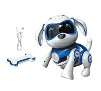 Perro Robot: Cachorros Interactivos Con Carga USB, Mascota Electrónica Programable, Juguete Para Cantar Y Bailar, Cachorros Robóticos Realistas Con Botones De Imagen Funcionales | Juguete De Perro Rob