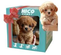 Perro Robot con IA (2025), Cachorro Robot Inteligente Y Realista Que Actúa como Un Cachorro Real: Camina, Ladra Y Mueve La Cola, Ideal For Amantes De Las Mascotas.(A#)