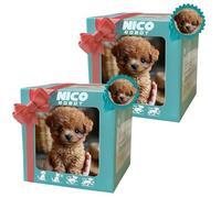 Perro Robot con IA (2025), Cachorro Robot Inteligente Y Realista Que Actúa como Un Cachorro Real: Camina, Ladra Y Mueve La Cola, Ideal For Amantes De Las Mascotas.(A#*2)