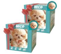 Perro Robot con IA (2025), Cachorro Robot Inteligente Y Realista Que Actúa como Un Cachorro Real: Camina, Ladra Y Mueve La Cola, Ideal For Amantes De Las Mascotas.(B#*2)