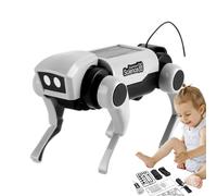 Perro Robot Con IA: Visualice La Diversión, El Juguete Inteligente Para Perros Robot, El Kit De Robótica Con Energía Solar | Kits De Experimentos Científicos Perros Mecánicos Solares Que Aprenden Kits