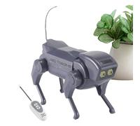 Perro robot control remoto - Perro robot programable 15x11,5x7 cm | Stunt Dog, mascota eléctrica caminando, para, niños, adolescentes, jóvenes, amigos de la familia, cumpleaños, u