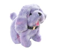 Perro robot de peluche, perro hablando caminando, perro electrónico caminando | cachorro de peluche interactivo, perro electrónico realista, adorable para uso en interiores y exteriores