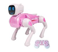 Perro robot inteligente - Juguetes realistas de aprendizaje de idiomas Perros robot ambulantes inteligentes Mascotas - Para niños Niños Niñas Aula Guardería Viajes Jardín N
