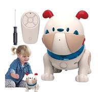 Perro Robot para Niños y Niñas | Juguete Interactivo Para Cachorros Con Música Y Luz - Juguete De Aprendizaje Que Habla | para Niños y Niñas para Alivio del Aburrimiento para Cumpleaños Navidad y Pasc