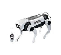 Perro robot realista: kit educativo de aprendizaje interactivo, kit de robot científico STEM programable, juguete robótico de construcción de mascotas con IA, proyecto de compañero robótico inteligent