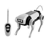 Perro robótico - interactivo animal robótico con mando a distancia y sensor táctil para niños | Robot para niños a partir de 3 años, juguete RC compañero para casa viaje interior exterior niños