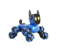 Perro robótico - Mascota de Aprendizaje Inteligente, Cachorro de Baile Interactivo | Robot de Juguete de Control de, Ocho Ruedas Movimiento Feature, Smart Electronic Puppy Companion, Creative