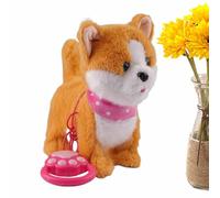 Perro robótico | Peluche interactivo caminando con música,Robot Dog That Acts Like a Real Puppy | for Kids Boys Girls Birthday Party Education Interior Outdoor Home Decor Classroom