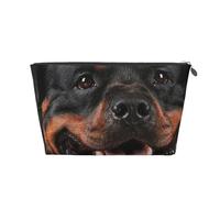 Perro Rottweiler, Bolsa de artículos de tocador Bolsa de Maquillaje Bolsa de cosméticos Bolsa de artículos de tocador de Viaje portátil