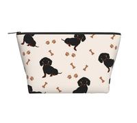 Perro Salchicha, Bolsa de artículos de tocador Bolsa de Maquillaje Bolsa de cosméticos Bolsa de artículos de tocador de Viaje portátil