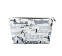 Perro Salchicha, Bolsa de artículos de tocador Bolsa de Maquillaje Bolsa de cosméticos Bolsa de artículos de tocador de Viaje portátil