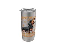 Perro Salchicha De Pelo Corto Perro Salchicha Perro Vaso térmico de acero inoxidable de doble pared