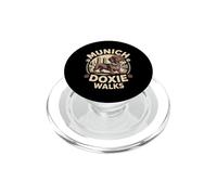 Perro Salchicha Múnich Paseos Estilo bávaro teckel PopSockets PopGrip para MagSafe