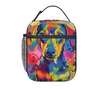 Perro Salchichas Colorido Bolsa Isotermica Aislante Bolsas Nevera Reutilizable Bolsa Termica Para Compras Mujer Hombre