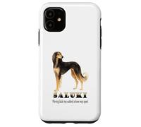 Perro Saluki: Puede Golpear repentinamente la Velocidad de deformación para los dueños de Mascotas Carcasa para iPhone 11