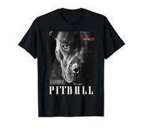 Perro Salvaje Terrier Retrato Bulldog Perro Dueño Pitbull Camiseta