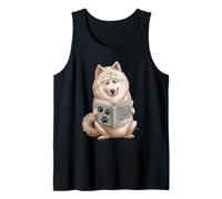 Perro samoyedo, cachorro, cómo entrenar a tu humano Camiseta sin Mangas
