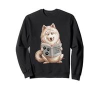 Perro samoyedo, cachorro, cómo entrenar a tu humano Sudadera