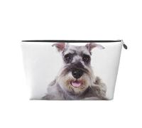Perro Schnauzer Lindo, Bolsa de artículos de tocador Bolsa de Maquillaje Bolsa de cosméticos Bolsa de artículos de tocador de Viaje portátil