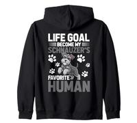 Perro Schnauzer miniatura Sudadera con Capucha